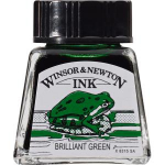 WN DRAWING INK 14ml BRILLIANT GREEN 1005046
