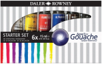 DR AQUAFINE GOUACHE 6 x 15ml SET 136901004