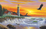 R&L GUIDING LIGHT LARGE PAINT BY NUMBERS PAL27