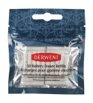 DERWENT REPLACEMENT ERASERS 2300023 FOR BATTERY PEN