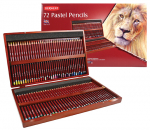 DERWENT PASTEL PENCIL 72 WOODEN BOX 2300343