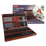 DERWENT SKETCHING PENCIL 72 WOODEN BOX 2301902