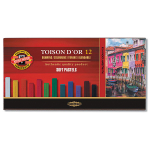 KOH-I-NOOR TOISON D'OR 12 SOFT PASTELS - SET OF 12