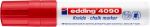 EDDING E-4090 CHALK MARKER RED 4-4090002
