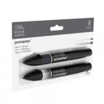 PROMARKER SET 1BLACK +1BLENDER 0290148 BY WINSOR & NEWTON