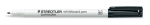 STAEDTLER LUMOCOLOR SLIM WHITEBOARD PEN BLACK 301-9