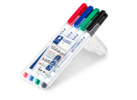 STAEDTLER LUMOCOLOR SLIM WHITEBOARD WALLET OF 4PCS