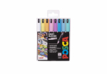 PC-1MR 8PC PASTEL PACK POSCA ULTRA FINE BULLET TIP