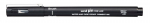 UNI PIN BLACK BRUSH PEN BR200(S)PURPLE BOX 289322000
