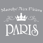 THE FLOWER MARKET 12"x12" AMERICANA® DECOR<sup>(TM)</sup> STENCIL