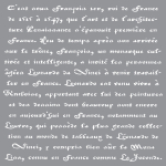 OLD FRENCH SCRIPT 12"x12" AMERICANA® DECOR<sup>(TM)</sup> STENCIL