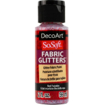 SOSOFT RED TWINKLE 59ml FABRIC ACRYLIC DSSFG07-30