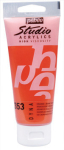 100ml STUDIO ACRYLIC DYNA ORANGE YELLOW PEBEO 837353