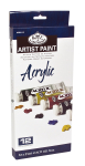 R&L 21 ML ACRYLIC PAINT 12 PK ACR21-12