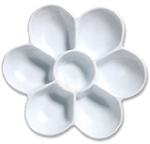 DOUBLE PLASTIC FLOWER PALETTE