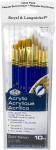 ROYAL SYNTHETIC 10 BRUSH SET