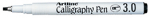 ARTLINE BLACK 3mm CALLIGRAPHY PEN EK243