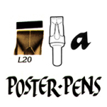Wm. MITCHELL POSTER PEN NIBS - L20 35410