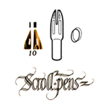 Wm. MITCHELL SCROLL PEN NIBS - 10                    35645
