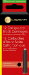 MANUSCRIPT CARTRIDGES BLACK 12 PACK MC04611CB