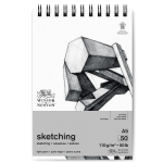 WINSOR & NEWTON SPIRAL SKETCHI NG PAD A5 50 SHEETS 6672001
