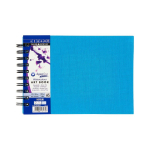 DR AQUAFINE LINEN ARTBOOK A5 L TURQUOISE 300G 20S D476216500