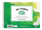 DR LANGTON SPIRAL NOT  7" x 5" 140lb PAD 405311000