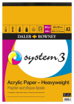 DR SYSTEM3 HEAVYWEIGHT ACRYLIC PAD A3 360G 15SH D403650300
