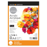 DR SIMPLY ACRYLIC PAD A4 190G 16SH D436731400