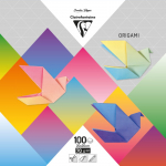 ORIGAMI GRADIENT COLOURS 20X20 100SH CLAIREFONTAINE 95011C