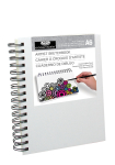 R&L A6 CANVAS COVER SKETCH BOOK RCSB-A6