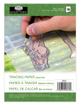 R&L ARTIST TRACING PAPER PAD 5 X 7 RD367