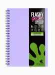 FLASHY A4 SPIRAL LILAC GECKO SKETCHBOOK  GEC212