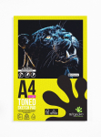 ARTGECKO A4 PRO TONED SKETCH PAD PORTRAIT BLACK GEC007