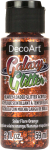 DECO ART GALAXY GLITTER SOLAR FLARE ORANGE DGG16-30
