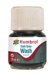 HUMBROL DARK GREY ENAMEL WASH 28ml AV0204