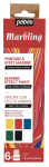 PEBEO MARBLING INITIATION SET 6X20ML 756495