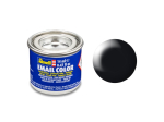 REVELL ENAMEL BLACK SILK 14ml