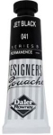 DR DESIGNERS GOUACHE 15ml - JET BLACK 136005041
