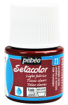 ORIENTAL RED LIGHT FABRICS PEBEO SETACOLOR 45ml 329023