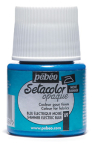 PEBEO SETACOLOR OPAQUE 45ml - SHIMMER ELECTRIC BLUE 295069
