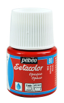 PEBEO SETACOLOR RED 80 OPAQUE 45ml 295080