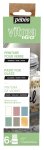 PEBEO VITREA 160 INITIATION PASTEL 6X20ML SET 3 756463
