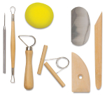 POTTERY TOOL KIT - 8 TOOLS    CLAY MODELLING #PK08