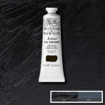 WN ARTIST OIL COLOUR 37ml -LAMP BLACK 1214337