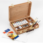 WN ARTIST OIL COLOUR BAMBOO BOX GIFT SET 1290144