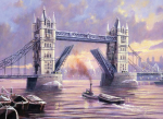 R&L TOWER BRIDGE LARGE PAINT BY NUMBERS PAL31