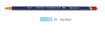 DERWENT WATERCOLOUR PENCIL 34 SKY BLUE 32834