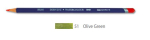 DERWENT WATERCOLOUR PENCIL 51 OLIVE GREEN 32851