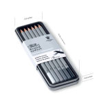 WN STUDIO COLLECTION GRAPHITE PENCILS TIN 6 490006